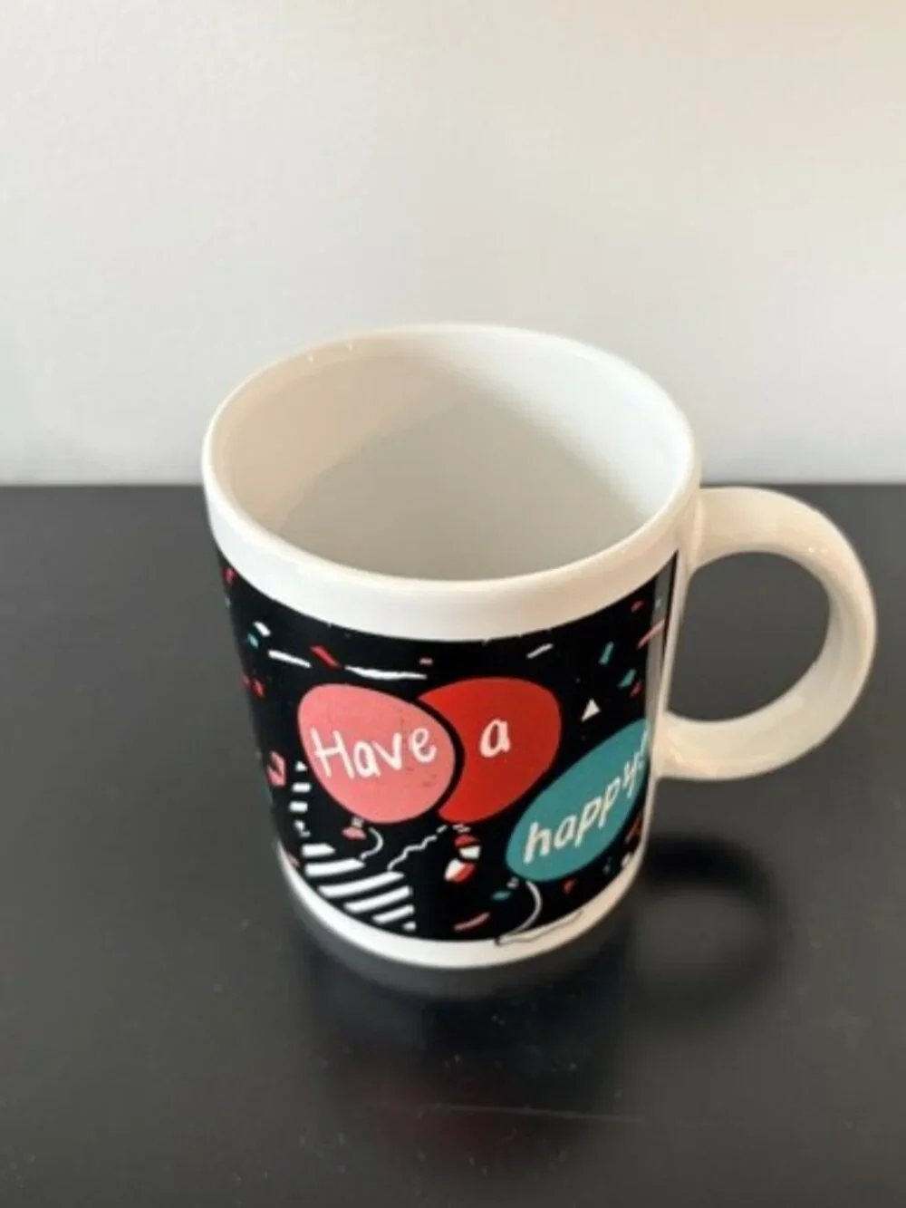 Birthday Party Supplies - Tablecover, Napkins, Candles, Coffee Mug, and More